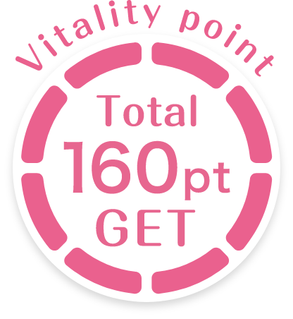 Vitality point Total 160pt GET